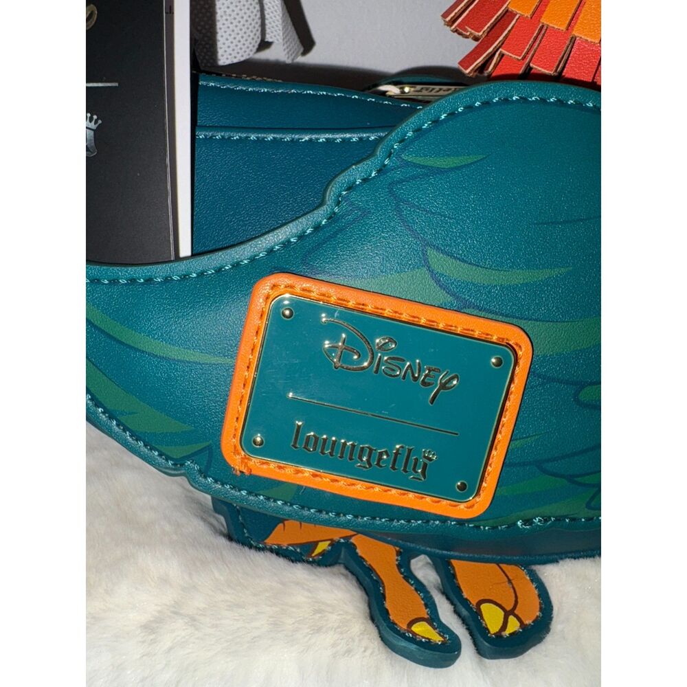 Loungefly Disney Moana Hei Hei Figural + Pua & Heihei Passport Crossbody Bundle - Picture 8 of 12
